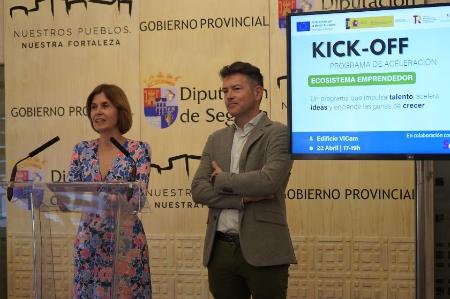 Imagen La Diputación de Segovia impulsa el Programa de Aceleración para startups tecnológicas organizado en la provincia por El Club del Emprendimiento, en el seno del programa INCIBE Emprende y en colaboración con GBO