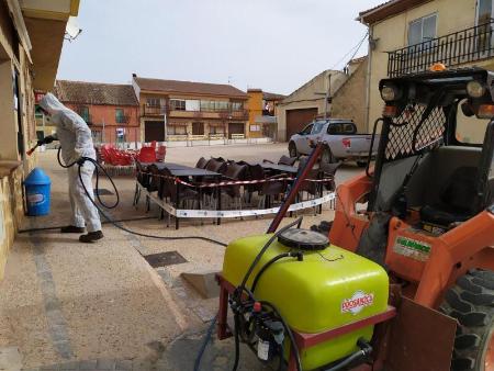 Imagen La Diputación de Segovia comienza mañana la desinfección de los sitios públicos de los municipios de la provincia