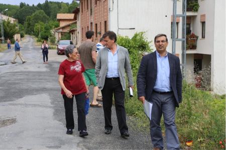 Imagen El saneamiento, la pavimentación y el arreglo de un camino centran las actuaciones de la Ayuda Provincial en Valle de Tabladillo