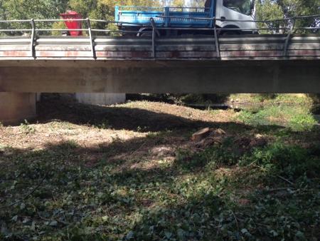 Imagen Los equipos de conservación retiran la vegetación en Hontanares y el Real Sitio para prevenir las posibles inundaciones