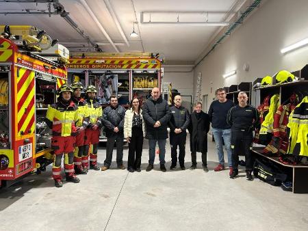Imagen La Diputación de Segovia acerca un servicio esencial a los pueblos del nordeste de la provincia, con la puesta en marcha del parque de bomberos de Boceguillas