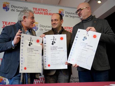 Imagen El Teatro Juan Bravo vuelve a acoger las Jornadas de Plectro y Guitarra de Segovia, que se estrenan como Memorial José Manuel Herrero ‘Michel’