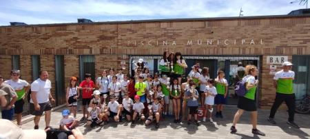 Imagen El Deporte Escolar promovido desde la Diputación cierra el curso con la final provincial de Triatlón y una concentración de gimnasia rítmica